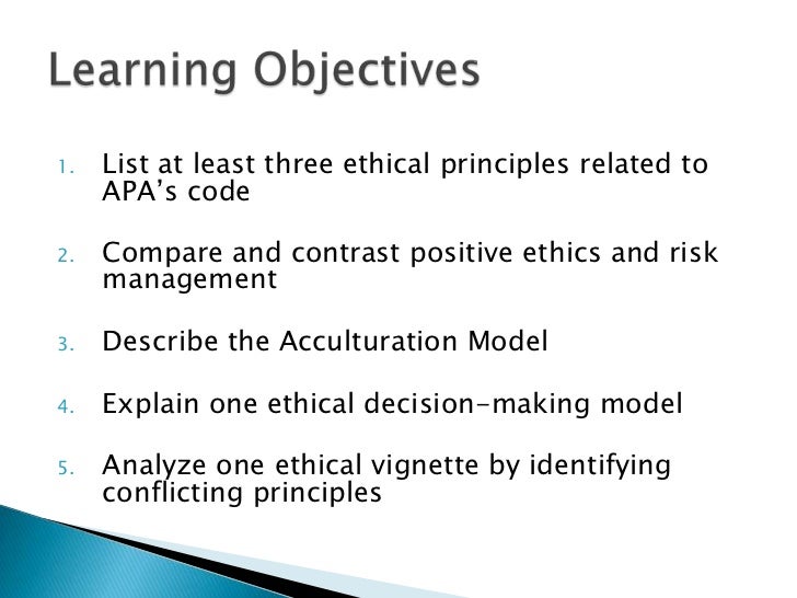 examples of ethical issues in clinical psychology army ethics vignettes